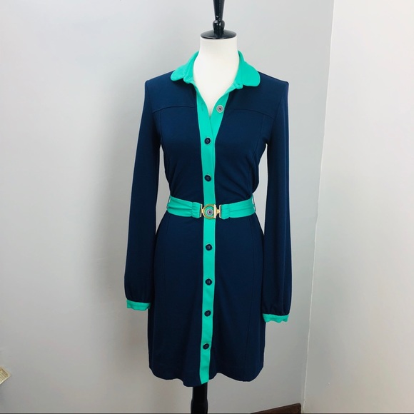 Lilly Pulitzer Dresses & Skirts - Lilly Pulitzer Long Sleeve Shirt Dress